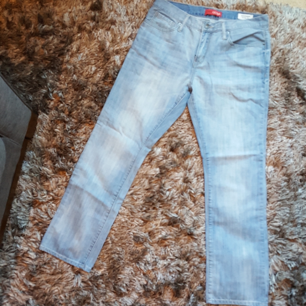 Guess Jeans Light Wash Slim Straight Del Mar Jean